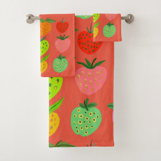 Frucht Badhandtuch Set (Insitu)