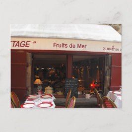 Frucht de Mer Meeresfrüchte Restaurant Frankreich Postkarte
