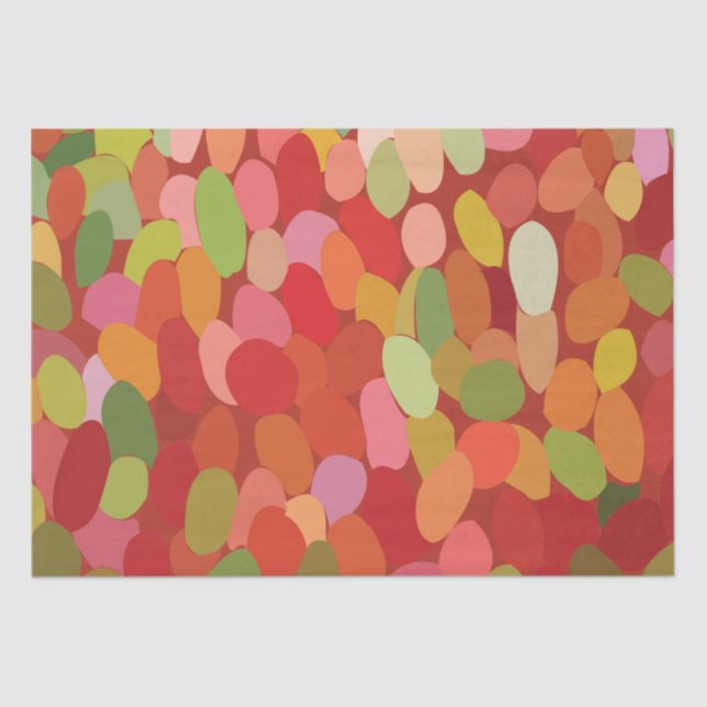 Frucht der farbenfrohen Berries Seidenpapier (Vorderseite)