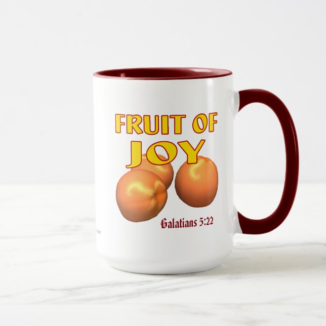 Frucht der Freude Tasse (Rechts)