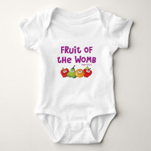 Frucht der Geb5rmutter Baby Strampler