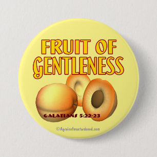 Frucht der Stille Button