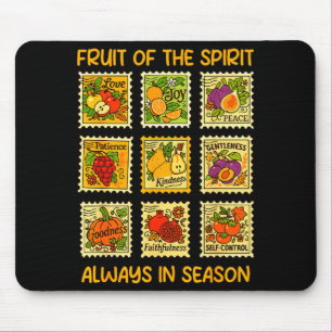 Frucht des christlichen Glaubens an Jesus Gott Lie Mousepad