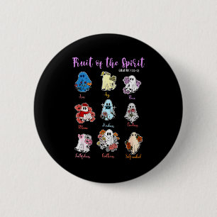 Frucht des Geistes Christlich-religiöses Halloween Button