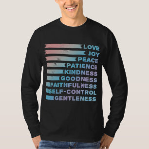 Frucht des Geistes - Christliches Bibelverse - Lie T-Shirt