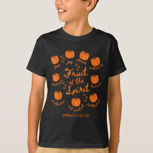 Frucht des Geistes Galater 5-22 Kürbis Herbst T-Shirt