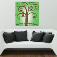 Frucht des Geistes Gestrickte Leinwand Kunst