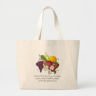 Frucht des Geistes Jumbo Stoffbeutel