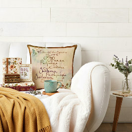 Frucht des Geistes Kissen