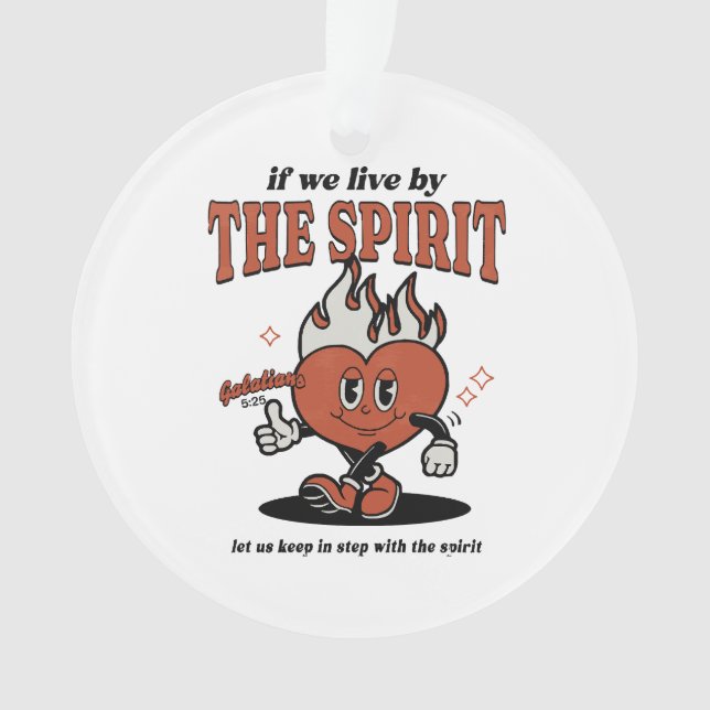 Frucht des Geistes - vom Geist leben Ornament (Vorderseite)