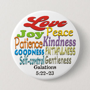 Frucht des Heiliger Geist ~ Button