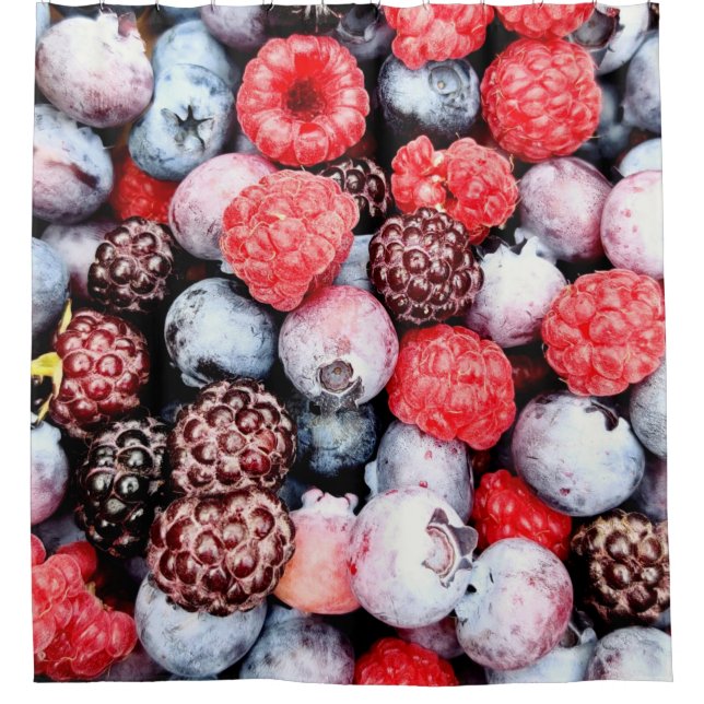Frucht Duschvorhang (Vorderseite)