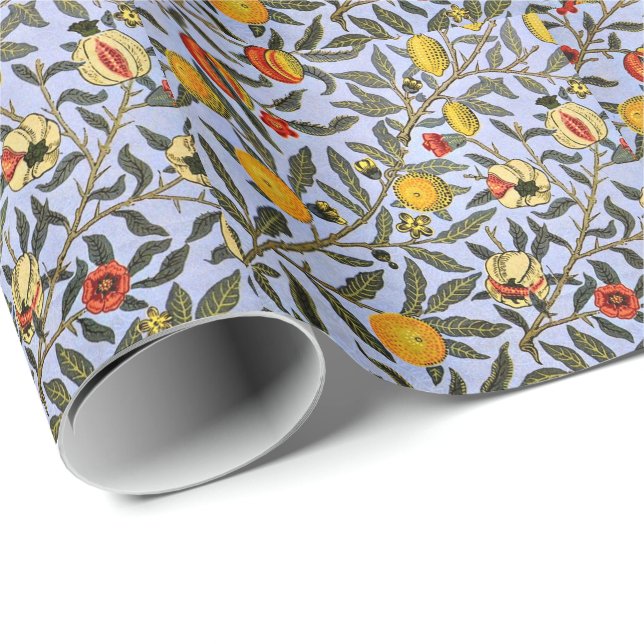 Frucht, ein William-Morris-Muster Geschenkpapier (Rolleneckpunkt)