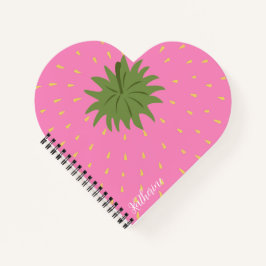 Frucht Erdbeere Notizbuch