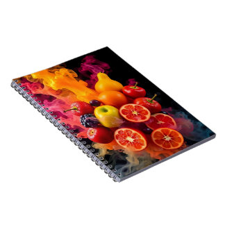 Frucht feine Kunst Notizblock