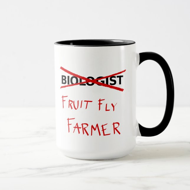 Frucht-Fliegen-Bauers-Tasse Tasse (Rechts)