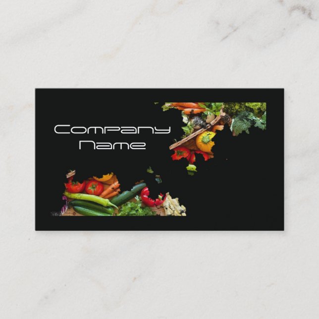 Frucht-Gemüse/gesundes Leben/vegetarische Karte (Vorderseite)