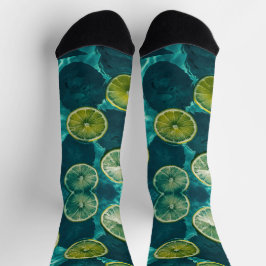 Frucht im Wasser 3D-Styling Socken