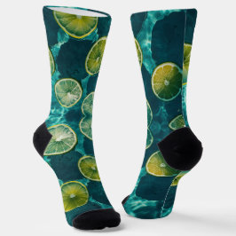 Frucht im Wasser 3D-Styling Socken