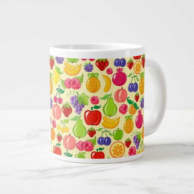 Frucht Jumbo-Tasse (Vorderseite Rechts)