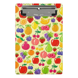 Frucht Mini Klemmbrett