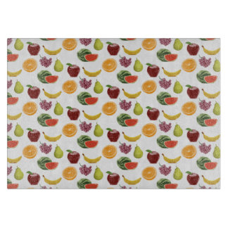 Frucht-Muster-hackendes Brett