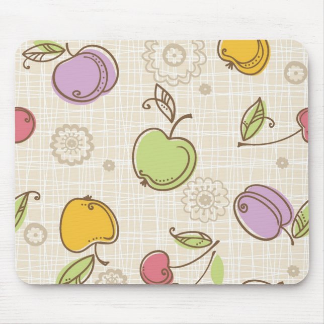 Frucht-Muster Mousepad (Vorne)