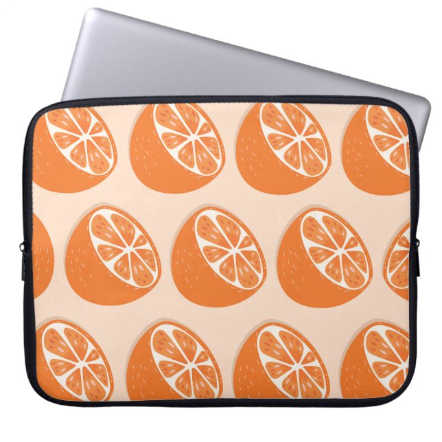 Frucht Nahtloses Muster. Laptopschutzhülle (Vorderseite)