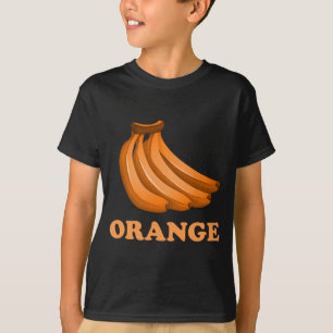 Frucht Orange Banana Funny Verwirrung Prank Meme A T-Shirt