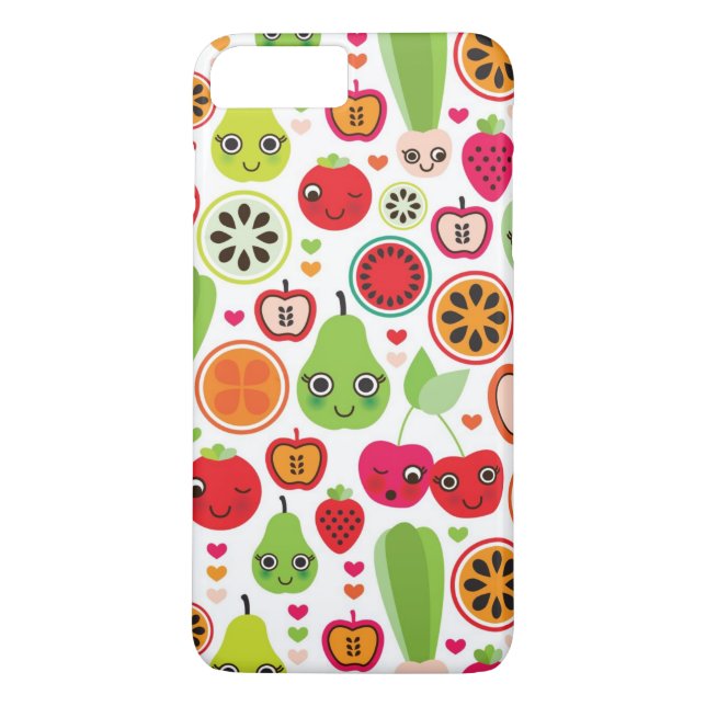 Frucht scherzt Illustration Case-Mate iPhone Hülle (Rückseite)