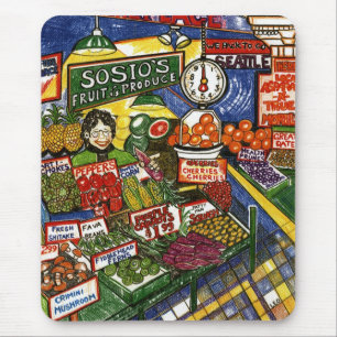 Frucht-Stand Mousepad