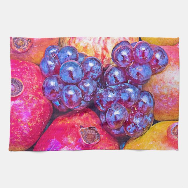Frucht Still Life Art Geschirrtuch (Horizontal)