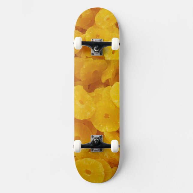 Frucht-süßer Ananas-Nachtisch-Schicksals-Entwurf Skateboard (Vorderseite)
