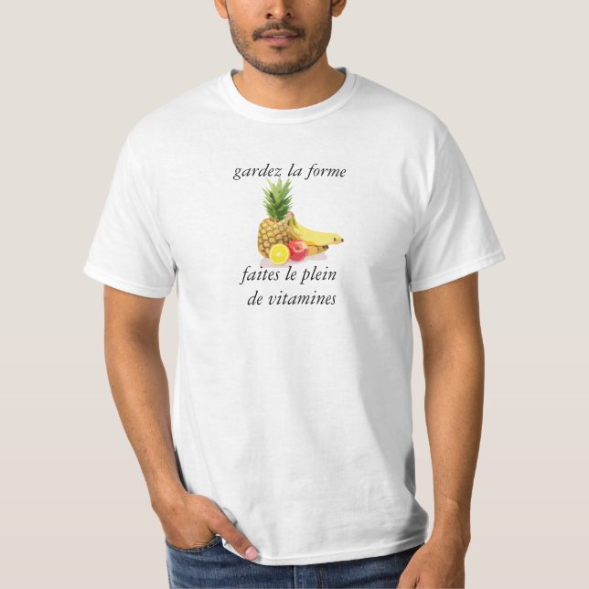 Frucht-T-Shirt T-Shirt (Vorderseite)