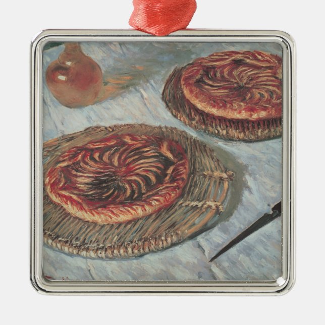 Frucht-Törtchen Claude Monets |, 1882 Silbernes Ornament (Vorne)