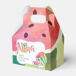 Frucht Tropical Gable Favor Box Watermelon Geschenkschachtel