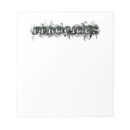 fruchtbar notizblock