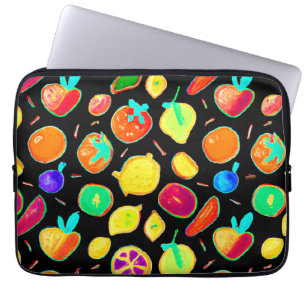 Fruchtbares Neon Visions Design Laptopschutzhülle