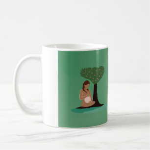 Fruchtbarkeitsfeder Kaffeetasse