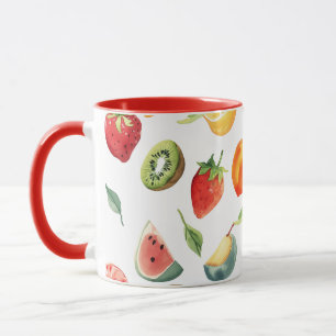 Fruchtbecher - Keramikbecher mit gemischtem Frucht Tasse