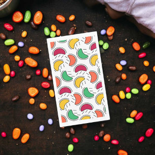 Fruchtbonbons-Muster Serviette