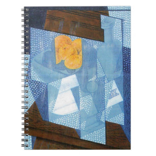 Fruchtbowl von Juan Gris, Vintager Kubismus Stilll Notizblock