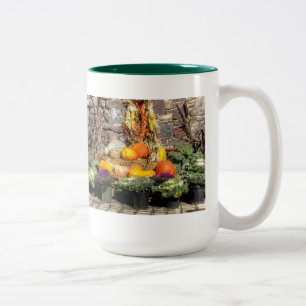 Früchte der Herbsternte Zweifarbige Tasse