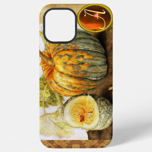 FRÜCHTE DER SAISON / KÜRBISSE MONOGRAMM iPhone HÜLLE