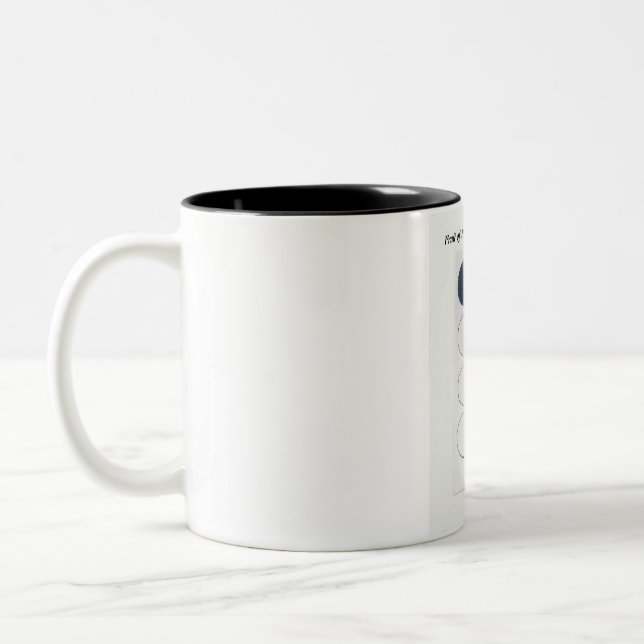Früchte der Spirituosentasse Zweifarbige Tasse (Links)
