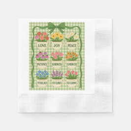 Früchte des Geistes Napkins Serviette