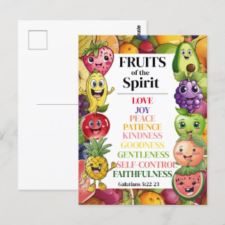 Früchte des Geistes Postkarte