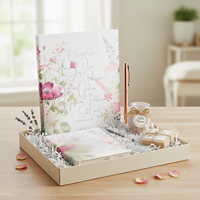 Früchte des Geistes, rosa Blüte Notizblock (Von Creator hochgeladen)