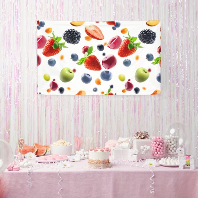 Früchte-Mix Banner (Party)