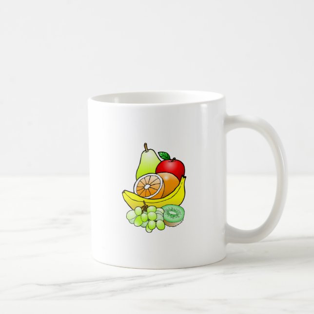 Früchte Mix Klassische Tasse (Rechts)
